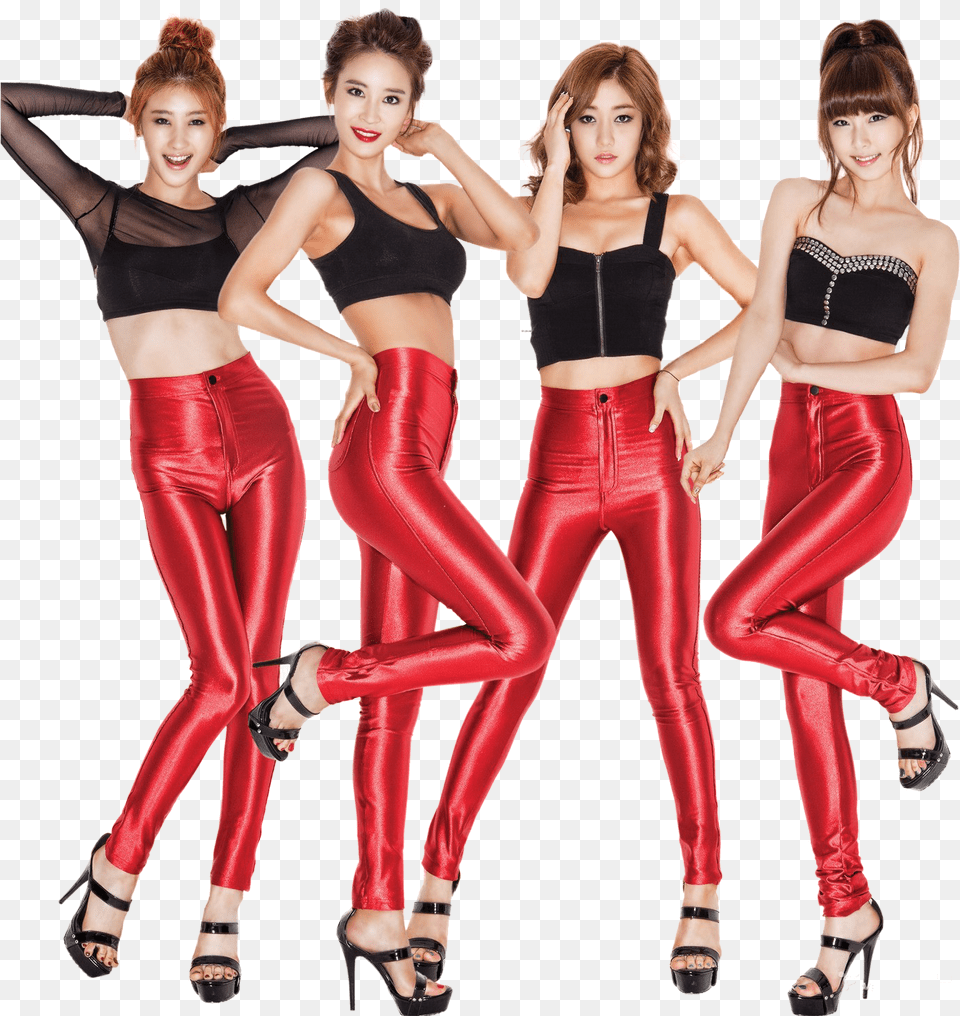 Maxim Korea 9 Muses, High Heel, Spandex, Clothing, Shoe Free Png