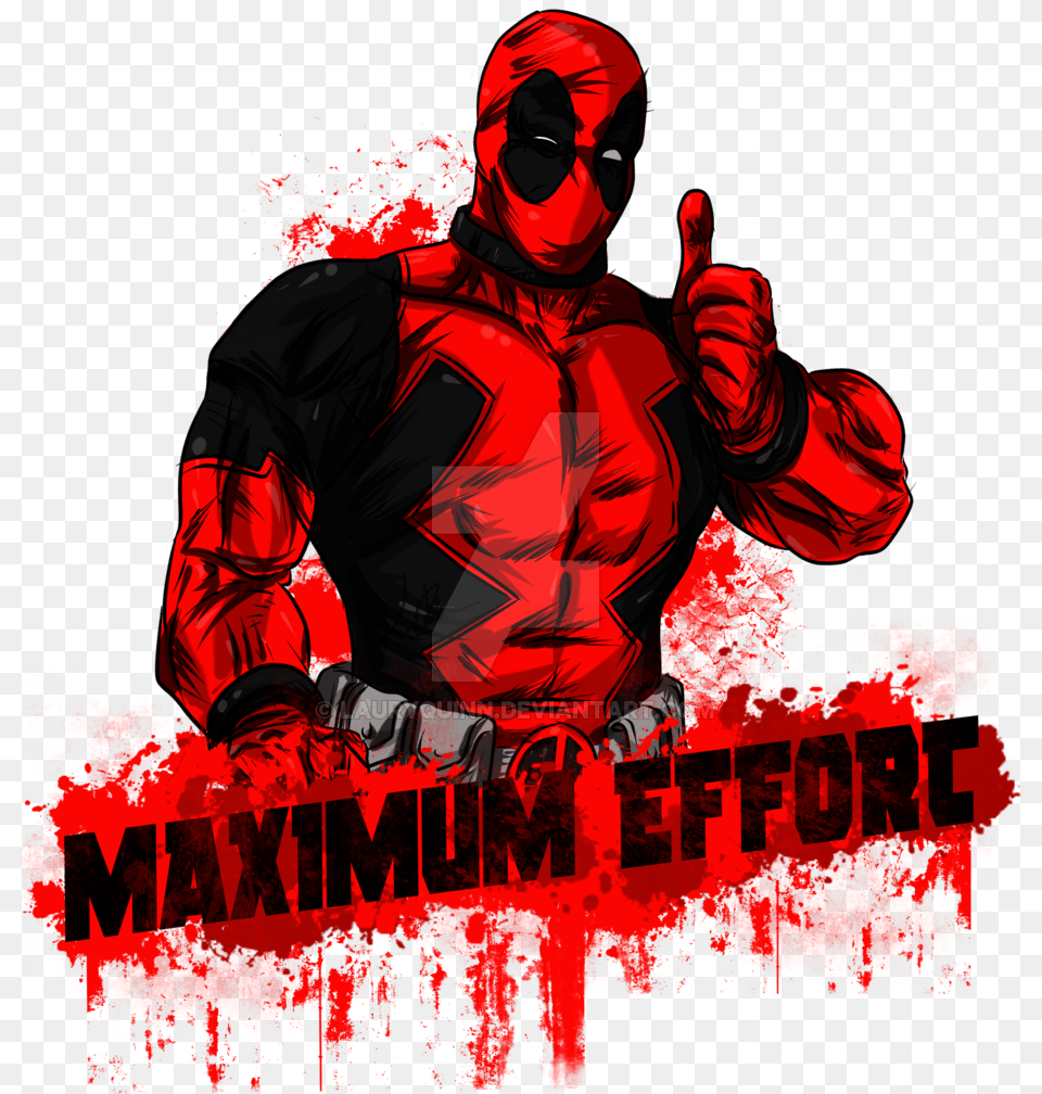 Maximum Effort Deadpool Iphone Deadpool, Advertisement, Poster, Adult, Female Png Image