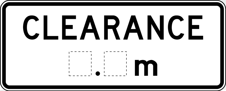 Maximum Height Sign In Australia Clipart, Symbol, Text, License Plate, Transportation Png