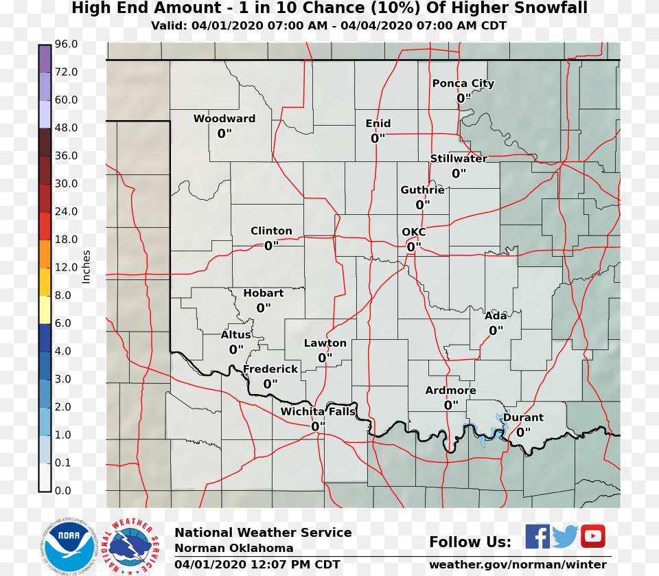 Maximum Potential Snow Accumulation National Weather Service, Chart, Plot, Electronics, Map Free Png