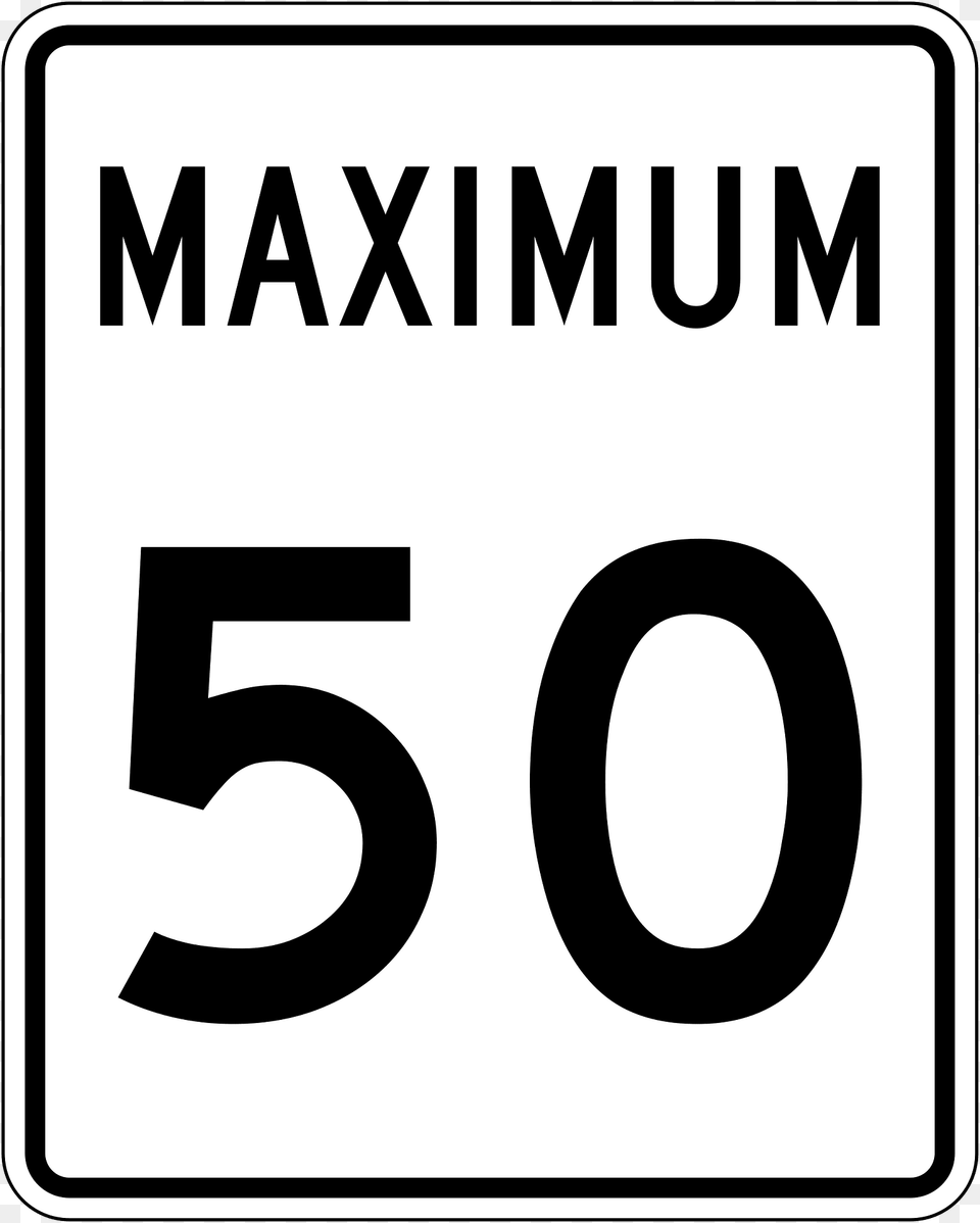 Maximum Speed Limit Sign In Canada Clipart, Symbol, Road Sign, Text Png