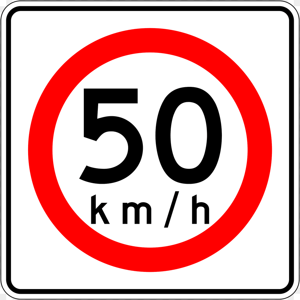 Maximum Speed Limit Sign In Mexico Clipart, Symbol, Road Sign, Text Png Image