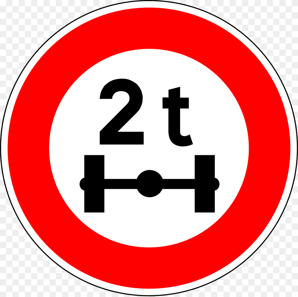 Maximum Weight Per Axle Sign In France Clipart, Symbol, First Aid, Road Sign, Text Free Transparent Png