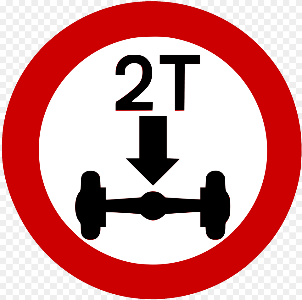 Maximum Weight Per Axle Sign In Greece Clipart, Symbol, Device, Hammer, Tool Png