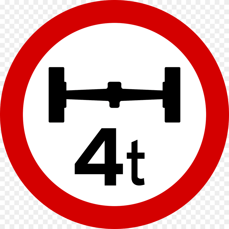 Maximum Weight Per Axle Sign In Ireland Clipart, Symbol, Road Sign Png