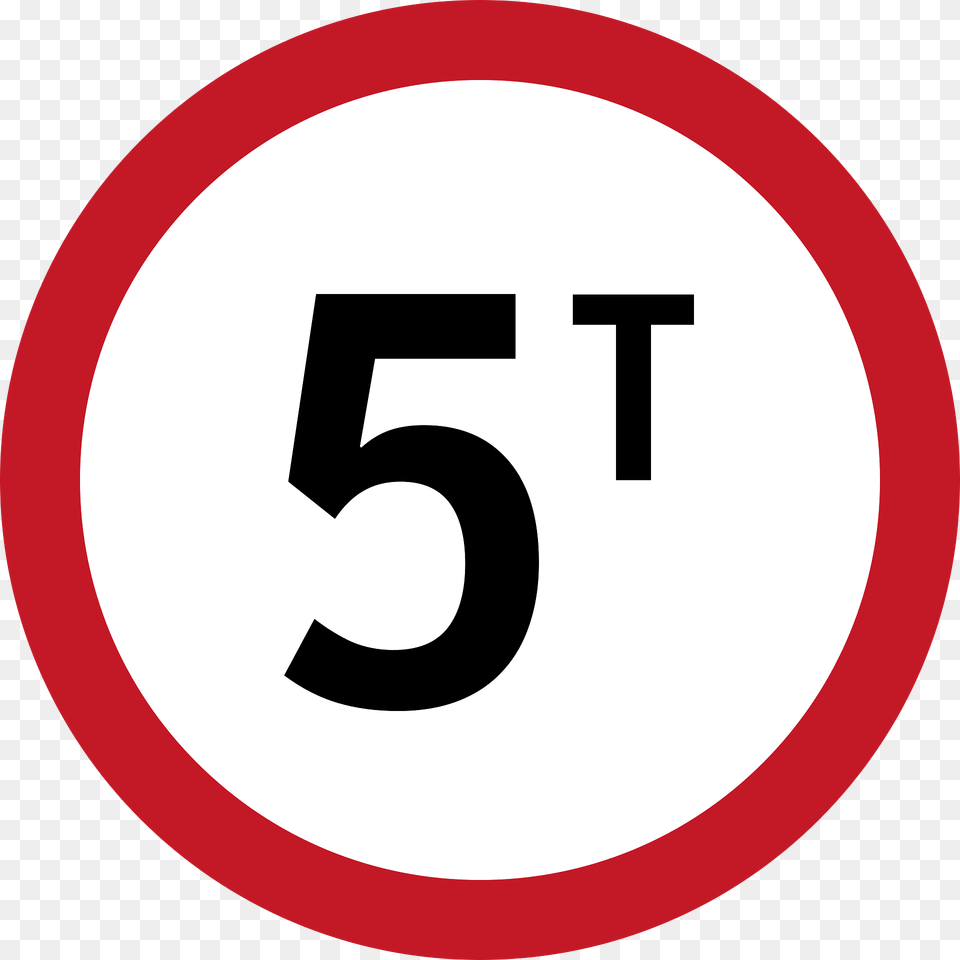 Maximum Weight Sign In Philippines Clipart, Symbol, Number, Text, Road Sign Free Png Download