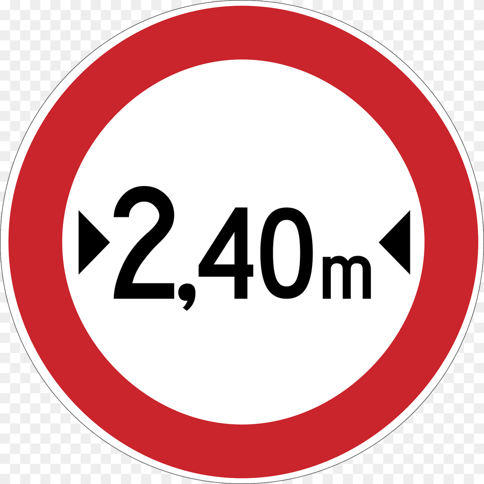 Maximum Width Sign In Argentina Clipart, Symbol, Road Sign Free Transparent Png