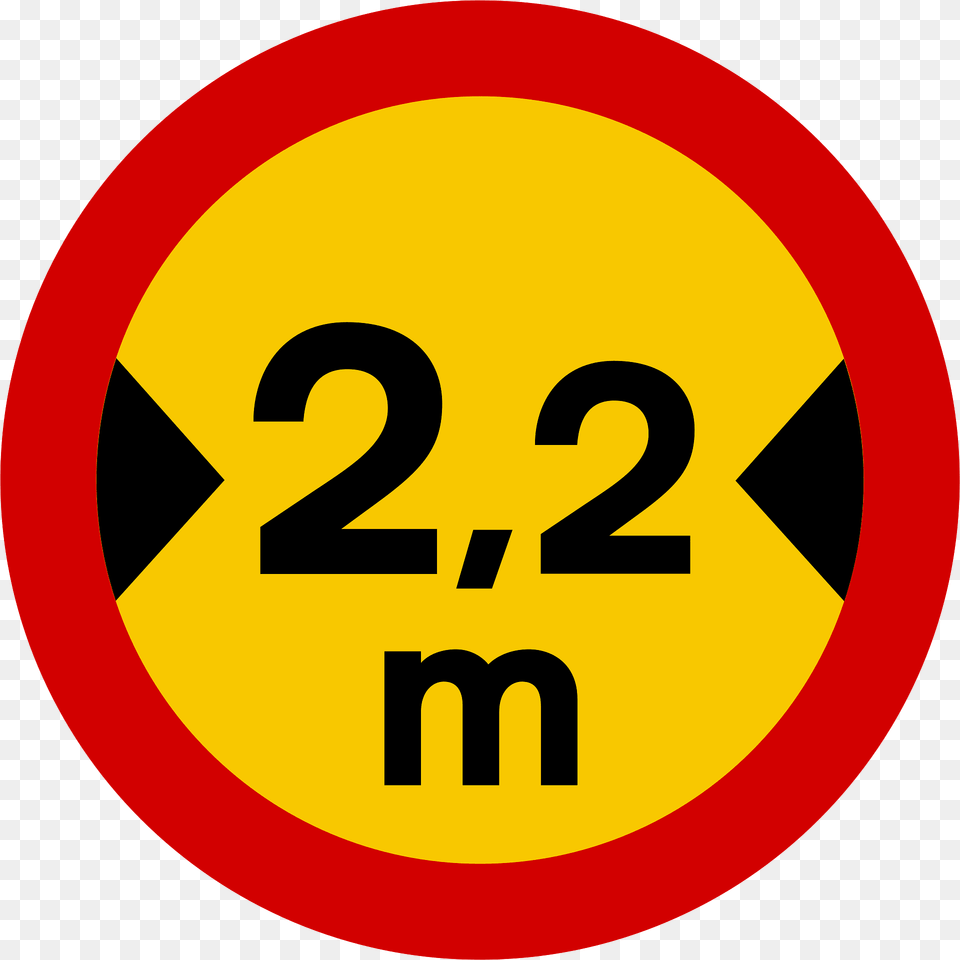 Maximum Width Sign In Iceland Clipart, Symbol, Road Sign Free Png