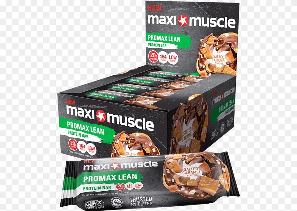 Maximuscle Promax Lean Bars 12x55g Maximuscle Promax Lean Bars, Food, Baseball, Baseball Glove, Clothing Png Image