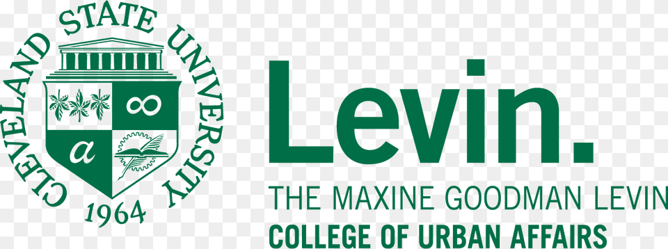 Maxine Goodman Levin College Of Urban Affairs Mens Short Sleeve Cleveland State University Shirt, Logo Free Png