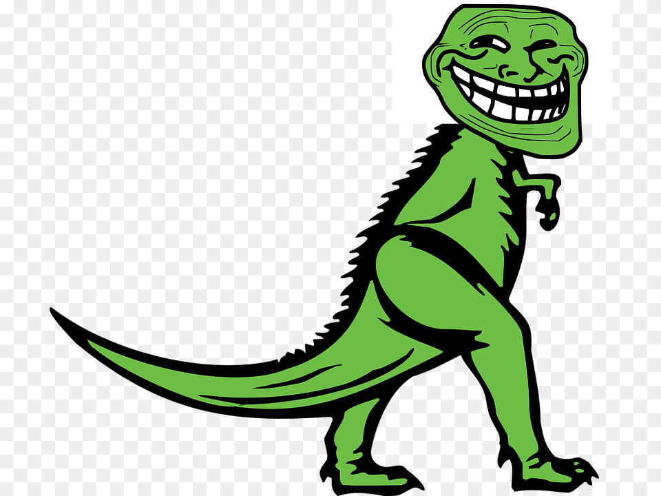 Maxpedition Troll Face, Animal, Dinosaur, Reptile, T-rex Png Image