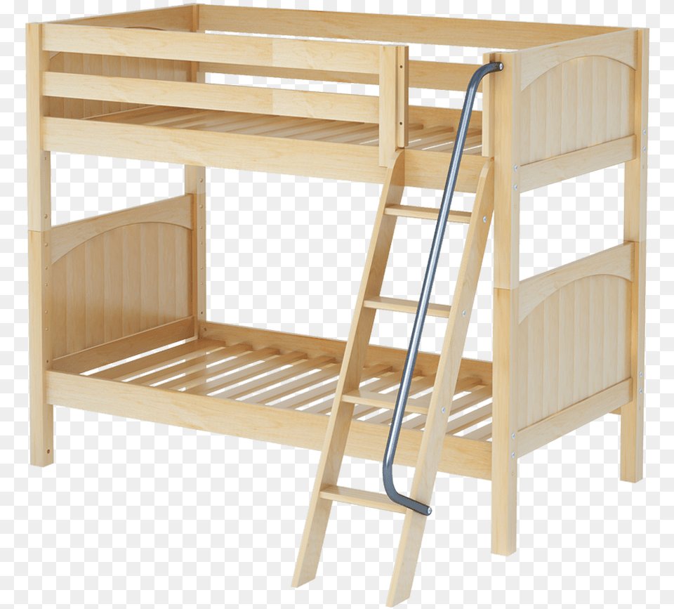 Maxtrix Kids Gotit Twin Medium Bunk Bed W Angled Ladder Bunk Bed, Bunk Bed, Furniture, Crib, Infant Bed Png Image