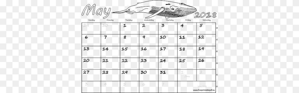 May 2018 Calendar Printable All Calendar Luna Mai 2018, Text, Chess, Game, Animal Free Png Download