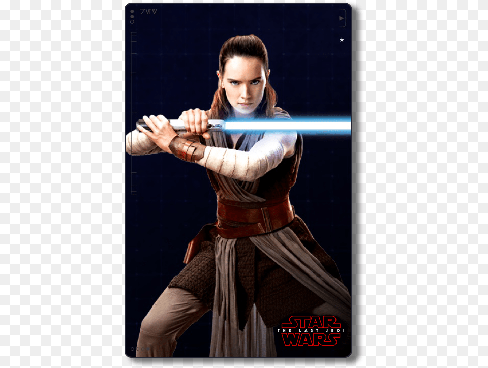 May 7 2017 Star Wars Rey The Last Jedi, Sword, Weapon, Adult, Female Png Image