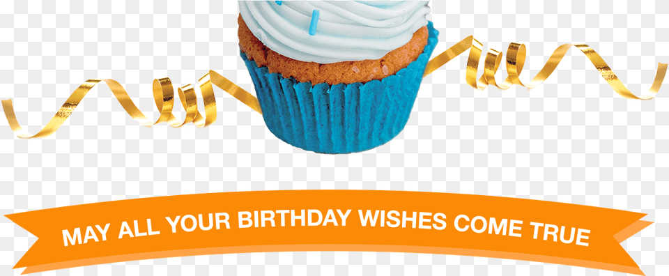 May All Your Birthday Wishes Come True Birthday, Cake, Cream, Cupcake, Dessert Free Png Download