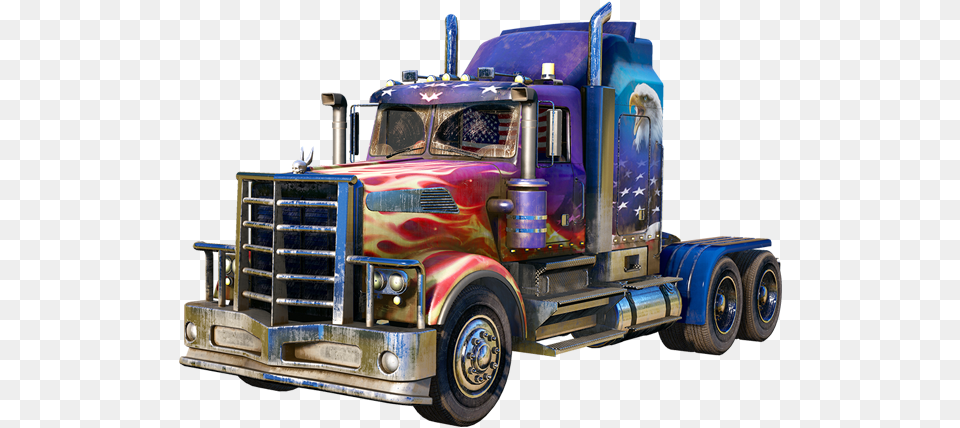 May Family Widowmaker Semi Widowmaker Far Cry, Trailer Truck, Transportation, Truck, Vehicle Free Transparent Png
