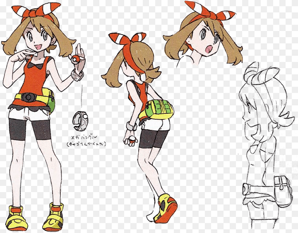 May In Omega Ruby And Alpha Sapphire May Pokemon Omega Ruby, Person, Shoe, Cleaning, Clothing Png