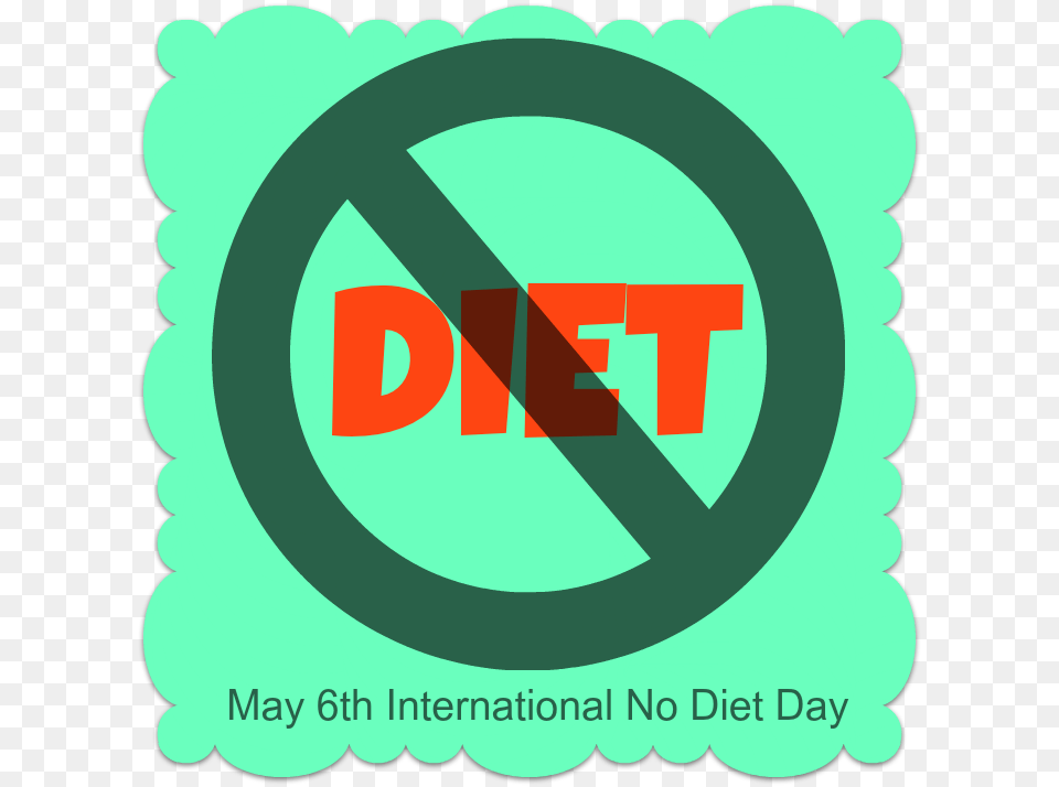 May International No Diet Day Clipart International No, Symbol, Sign, Logo Free Png Download