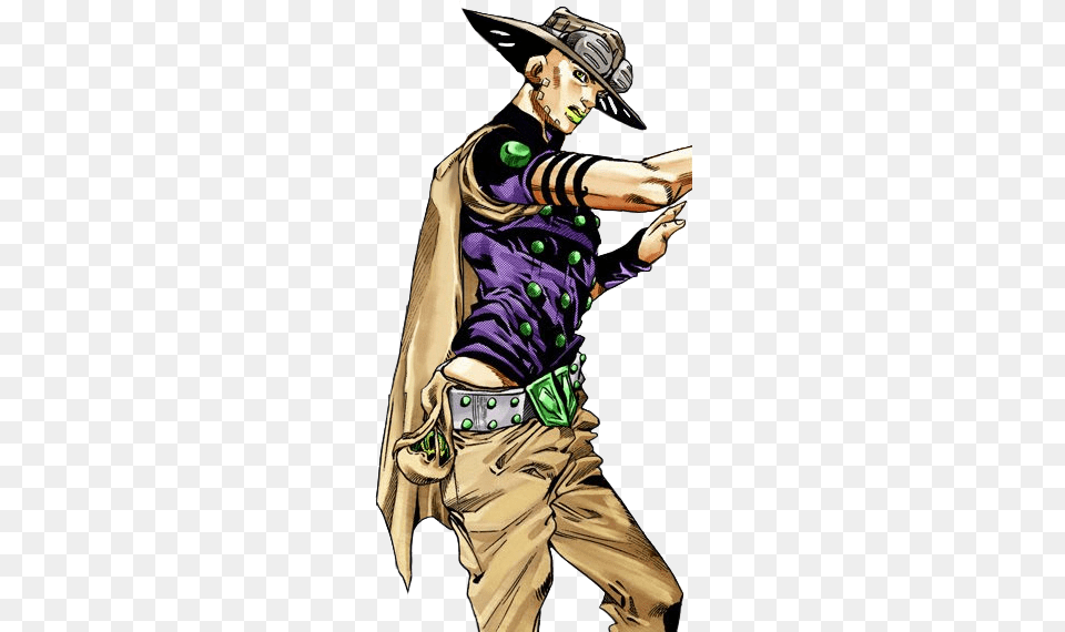 May Jjba Gyro Zeppeli, Adult, Male, Man, Person Png