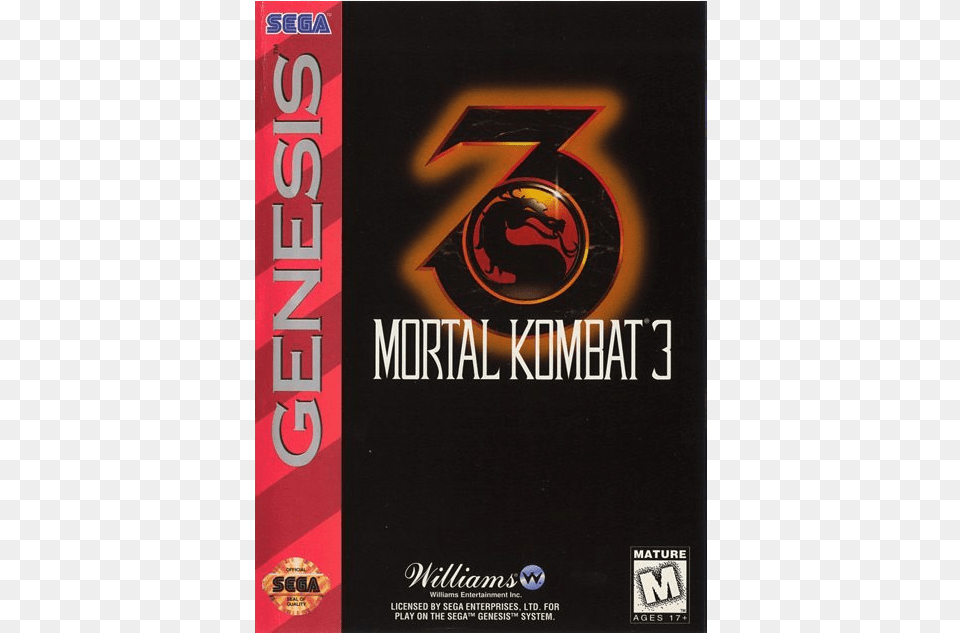 May Mortal Kombat 3 Genesis, Book, Publication, Advertisement, Poster Png Image