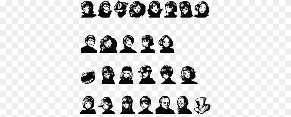 May Persona 5 Character Icons, Publication, Book, Comics, Adult Free Png