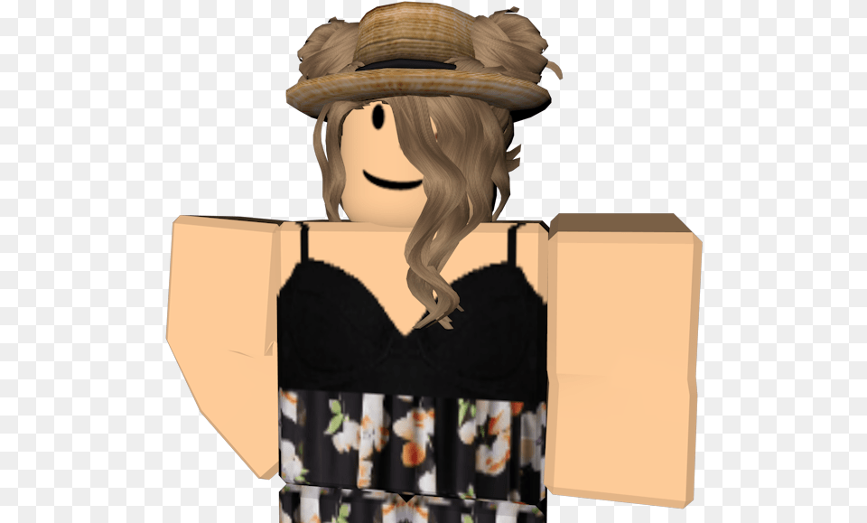 May Roblox Person Background, Clothing, Hat, Dress, Adult Free Png