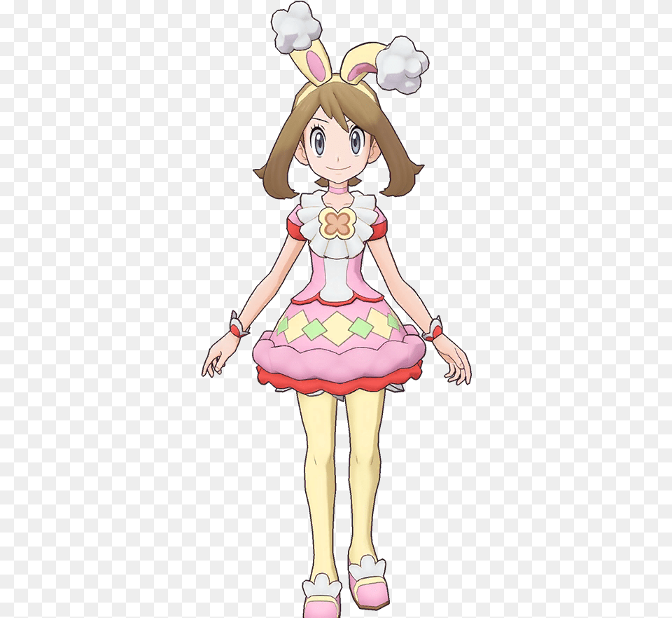 May Sync Pair Pokmon Masters Ex Pokemon Masters May, Female, Person, Child, Girl Png