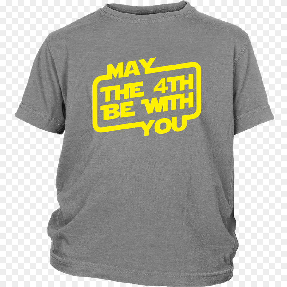 May The Be With You Youth T Shirt Blast Tees, Clothing, T-shirt Free Png