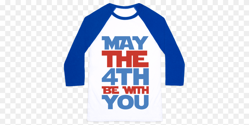 May The Force Be With You Baseball Tees Lookhuman, Clothing, Long Sleeve, Shirt, Sleeve Png