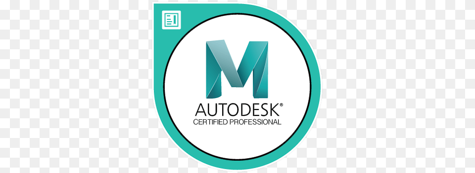 Maya Certified Professional Autodesk Revit, Logo, Disk Free Transparent Png