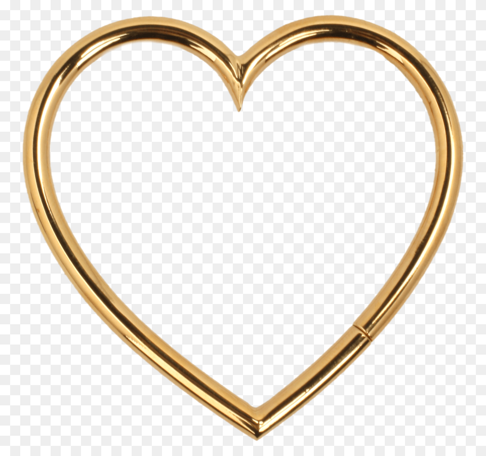 Maya Jewelry My Broken Heart Small, Smoke Pipe, Gold Free Png