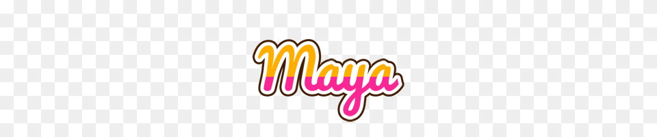 Maya Logo Name Logo Generator, Sticker, Food, Sweets, Dynamite Free Png