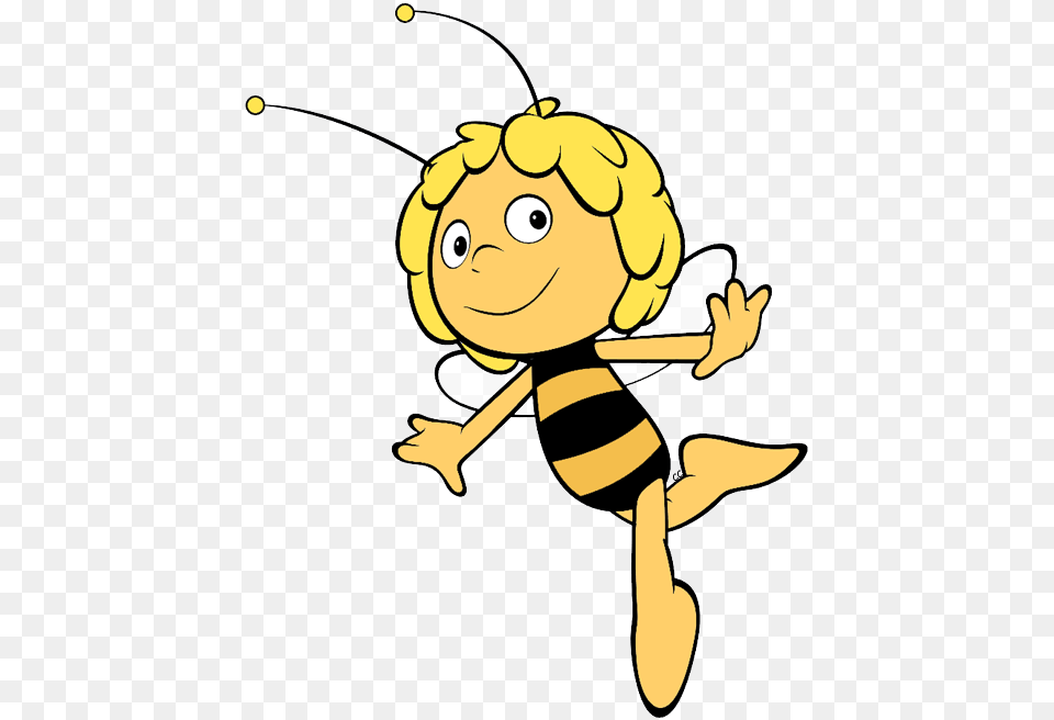 Maya Maya Maya Maya Maya Maya The Bee Coloring Pages, Animal, Insect, Invertebrate, Wasp Free Png Download