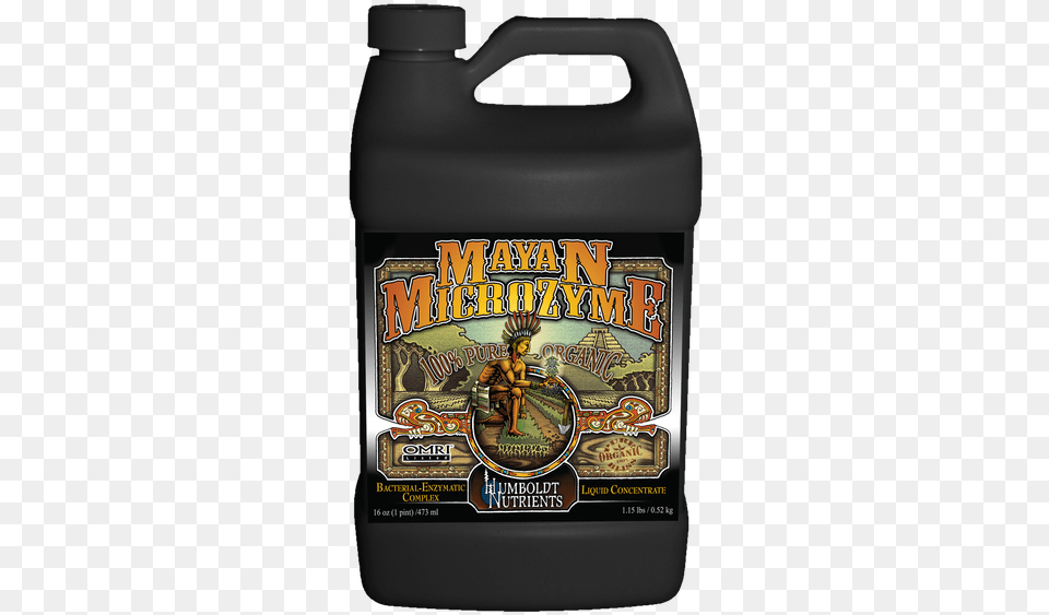 Mayan Microzyme 1 Gal Humboldt Nutrients Mayan Microzyme 1 Gal Dl, Alcohol, Beer, Beverage, Bottle Free Png Download