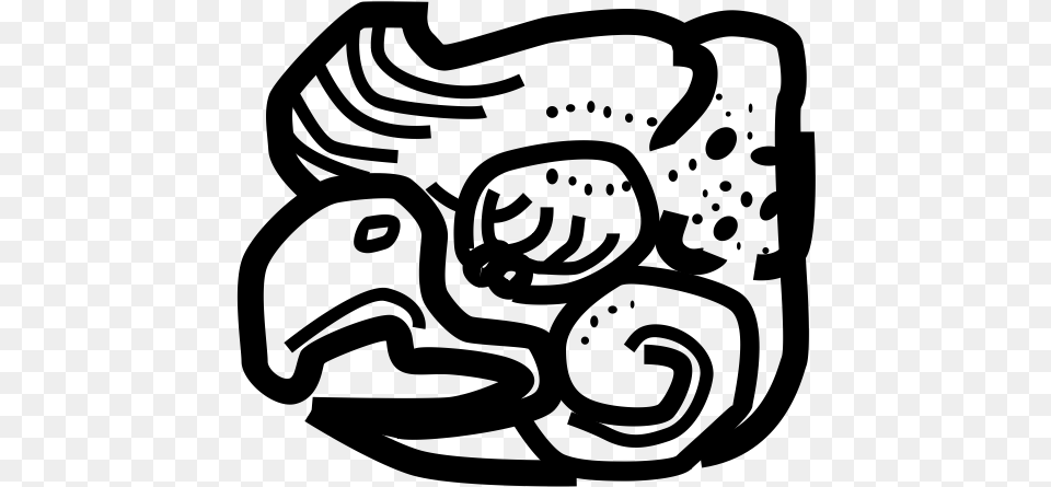 Mayan Quetzal, Gray Png Image