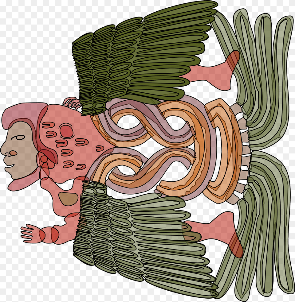 Mayan Symbol Clipart, Art, Face, Head, Modern Art Png Image