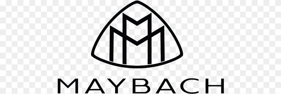 Maybach Mercedes Maybach Logo, Triangle Free Png Download