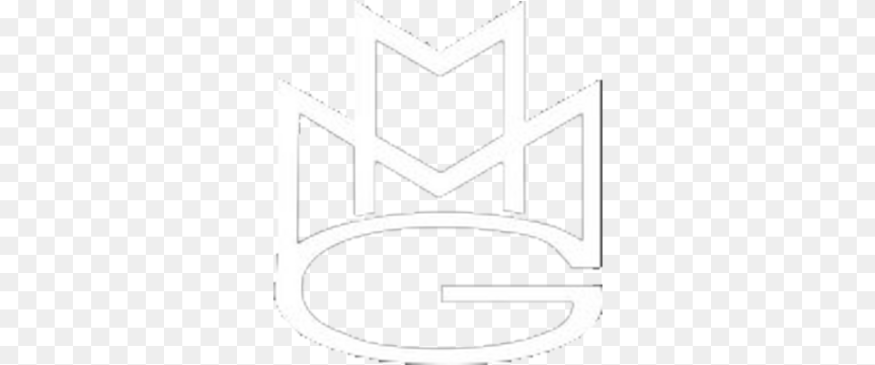 Maybach Music Group Logo Psd Vector Graphic Vectorhqcom Maybach Music Group Logo, Emblem, Symbol, Smoke Pipe Png Image