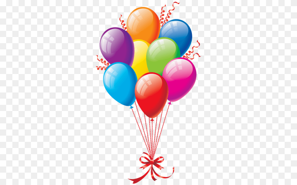 Maybe Stationary Birthday Balloons, Balloon Png Image