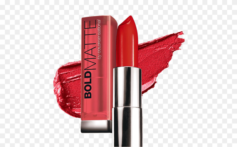 Maybelline Color Sensational Bold Matte Lipstick Mat, Cosmetics, Dynamite, Weapon Free Transparent Png