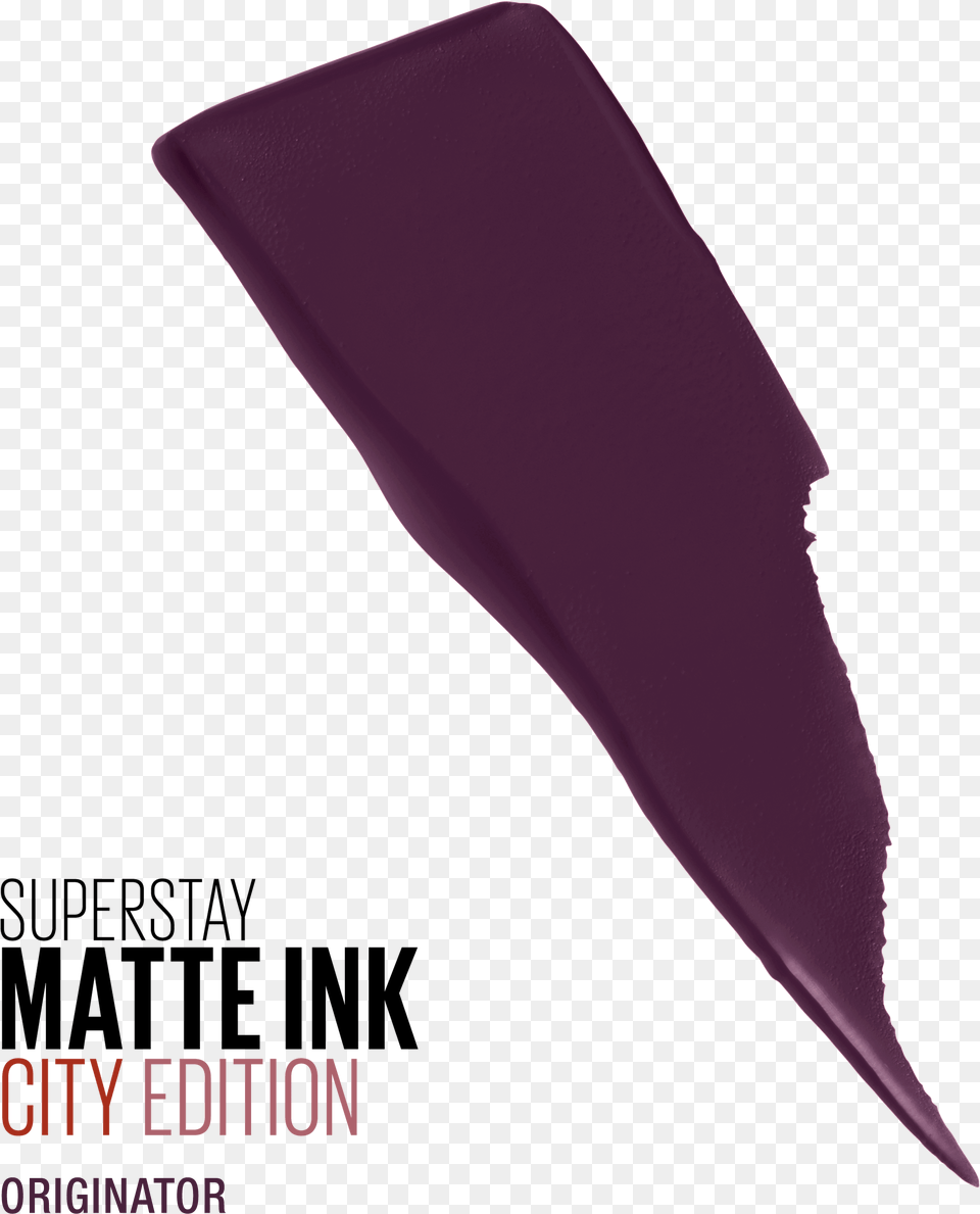 Maybelline Superstay Matte Ink City Edition Liquid Maybelline Matte Ink City Edition Swatches, Purple, Blade, Dagger, Knife Free Transparent Png