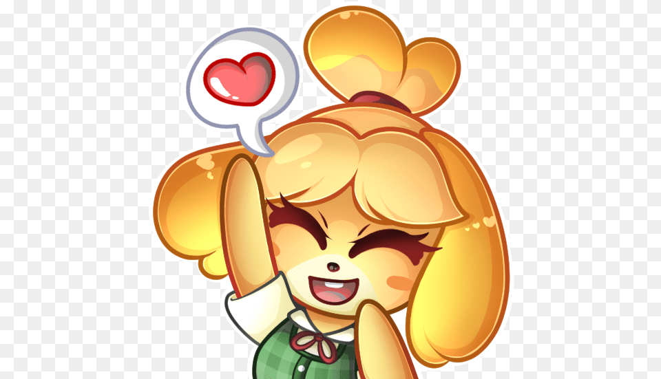 Maychanvstreamer Isabelle Emote Png