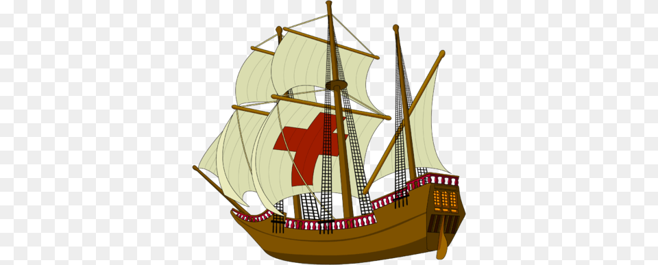 Mayflower Clipart Clip Art Images, Boat, Sailboat, Transportation, Vehicle Png
