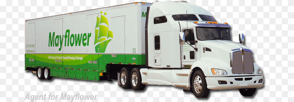 Mayflower Moving Truck Mayflower Truck, Trailer Truck, Transportation, Vehicle, Moving Van Free Transparent Png