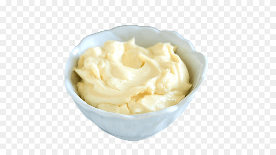 Mayonnaise, Food, Cream, Dessert, Ice Cream Free Png Download