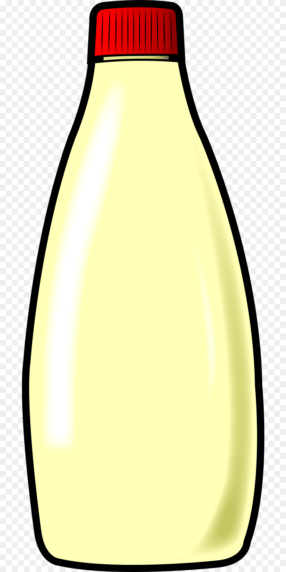 Mayonnaise Bottle Clipart, Beverage, Milk, Food Free Png Download