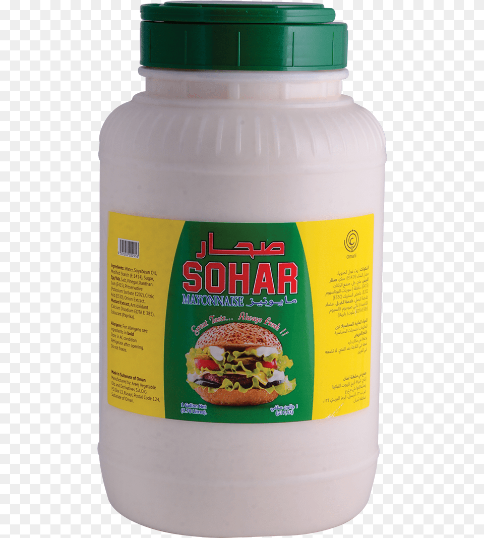 Mayonnaise Sohar Mayonnaise, Burger, Food Free Transparent Png