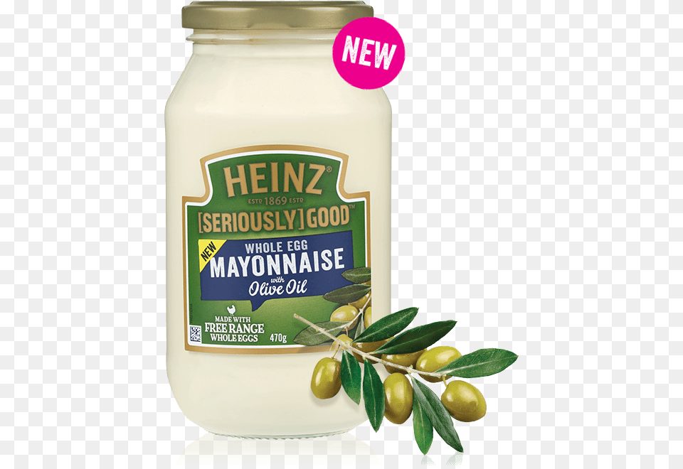Mayonnaise With Olive Oil Pbs Kids, Food, Jar, Ketchup Free Png