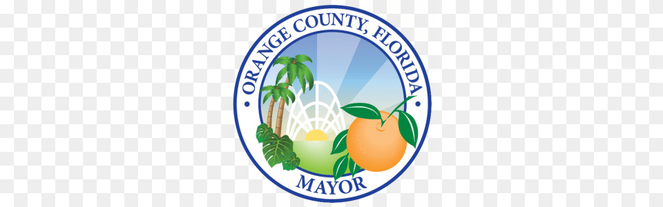 Mayor Of Orange County Florida Logo, Food, Fruit, Plant, Produce Png