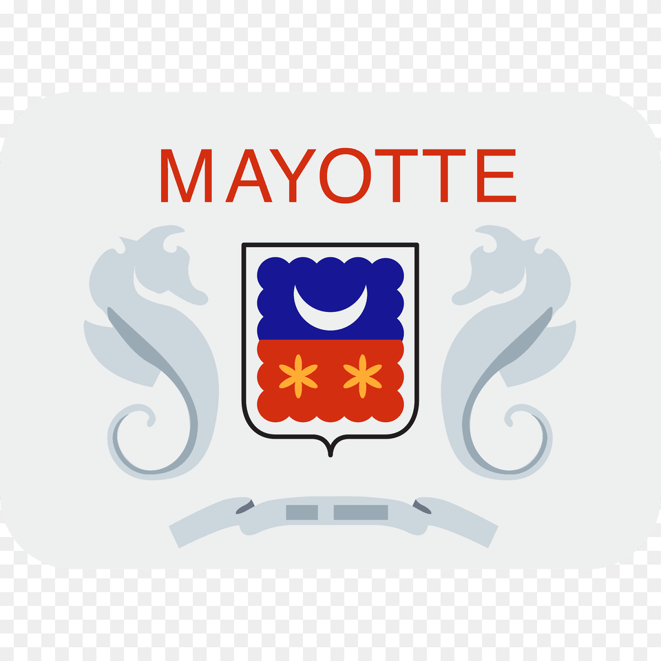 Mayotte Flag Emoji Clipart, Logo, First Aid, Symbol Free Png Download